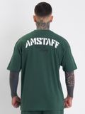 Amstaff Tričko Logo Zelené