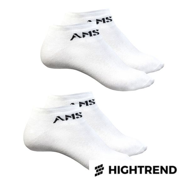 Amstaff Ponožky Moki Biele / 2 páry